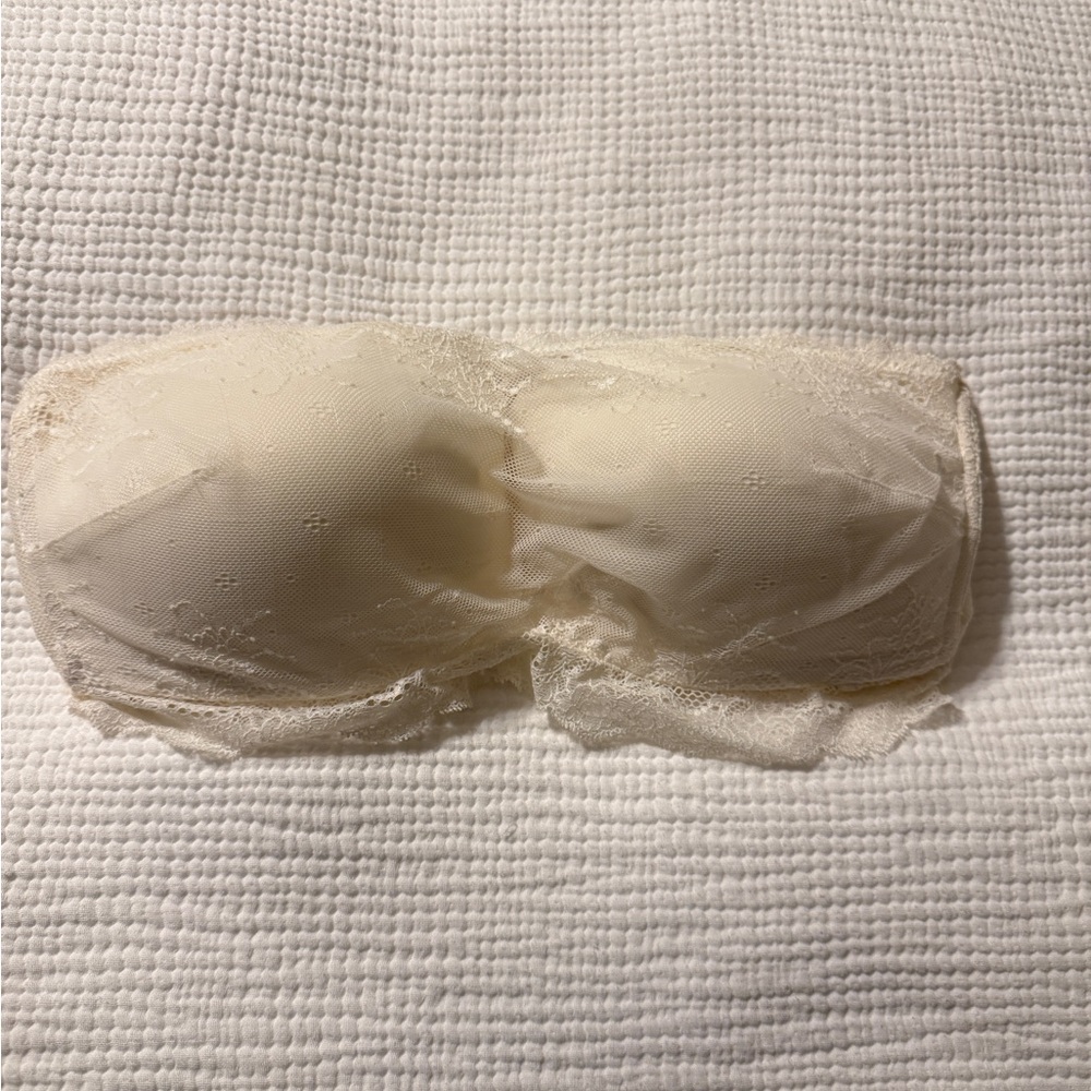 SPANX Cream Lace Bandeau